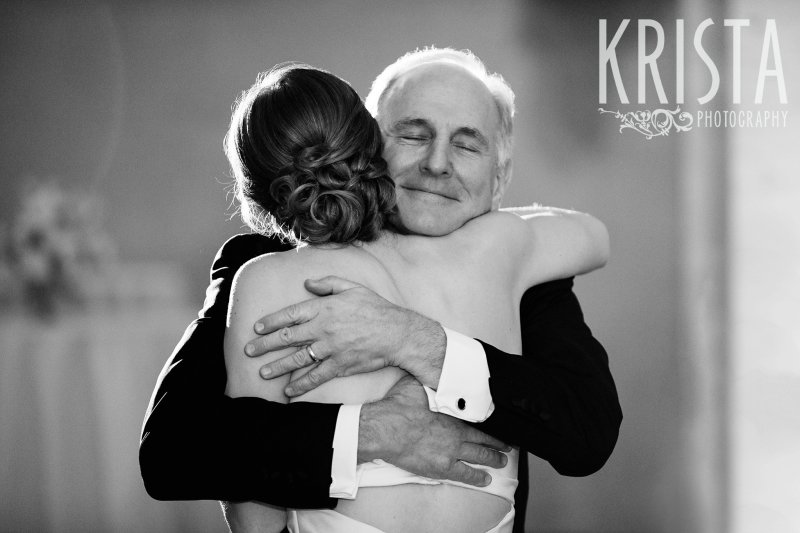 Father Daughter Dance, Parent Dances. Elegant Boston Wedding. Getting Ready and Bride & Groom portraits on Beacon Hill, ceremony at Harvard Memorial Church, and reception at the Harvard Art Museums. © Krista Photography, Boston Wedding Photographers