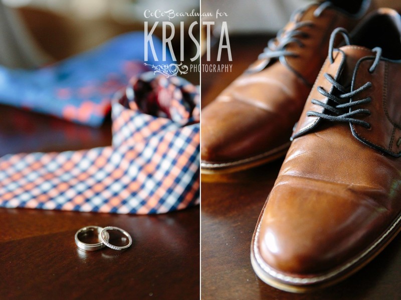 groom's shoes © Krista Photography