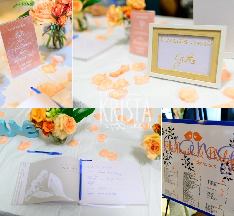 pastel details and wedding cards © Krista Photography