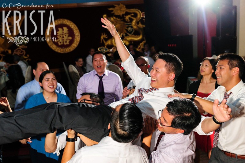 dancing with the groom © Krista Photography