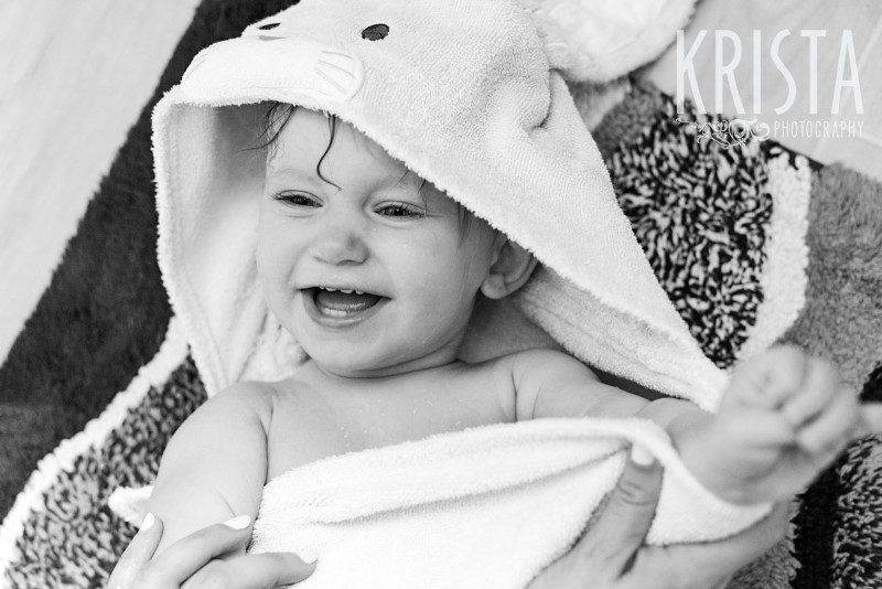 Baby Girl, Year in the Life, Happy Baby, © Krista Photography, Boston Photographer 