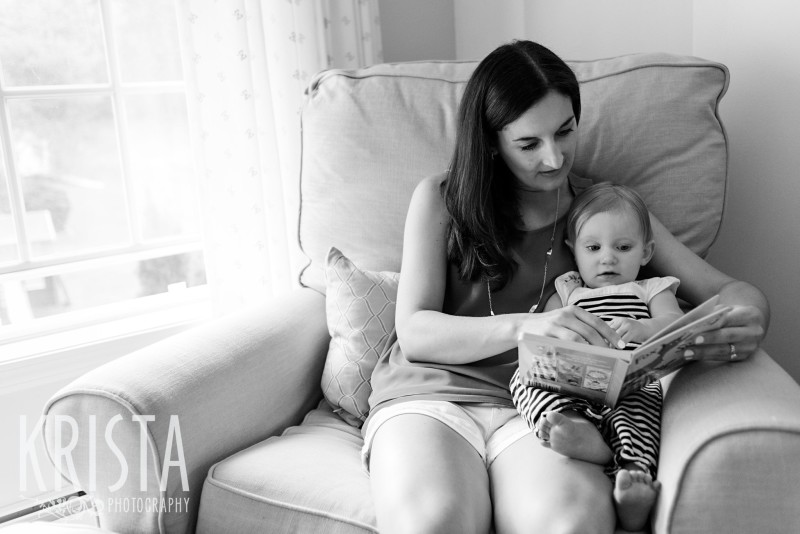 Baby Girl, Year in the Life, Mother and Daughter, © Krista Photography, Boston Photographer 