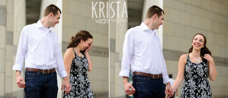 Boston Engagement Session at the Edward Brooke Courthouse  - © 2016 Krista Guenin / Krista Photography - www.kristaphoto.com - Boston Wedding Photographer