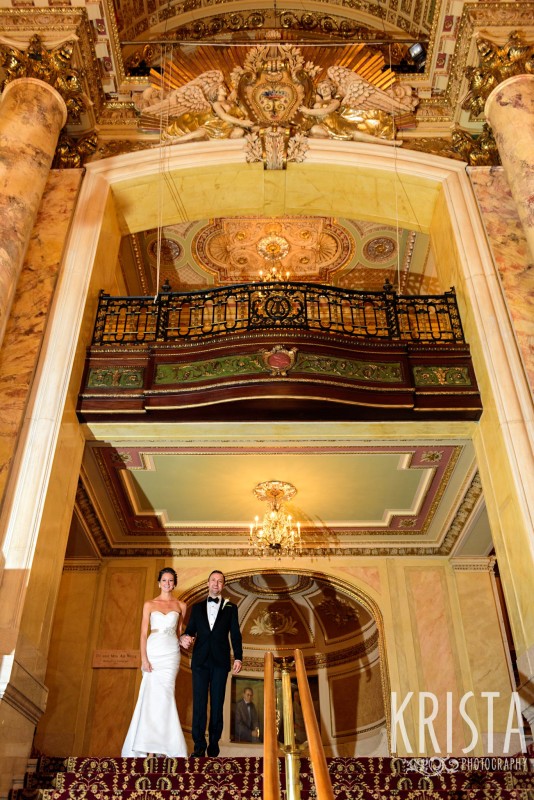 Wang Theater Wedding © Krista Photography, Boston Wedding Photographer - www.kristaphoto.com