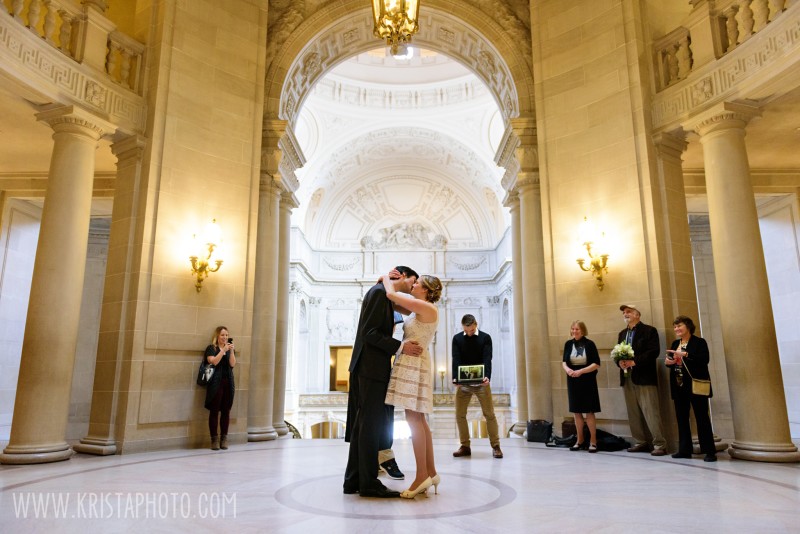 San Francisco City Hall Wedding - © 2016 Krista Photography | Krista Guenin - www.kristaphoto.com